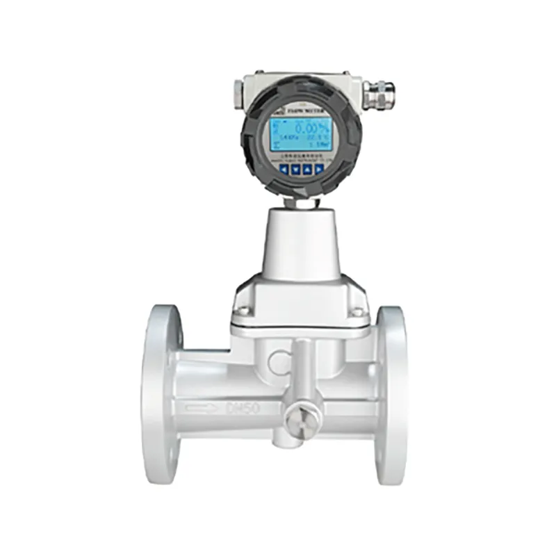 Вихревой расходомер с предварительной закруткой потока  (1)