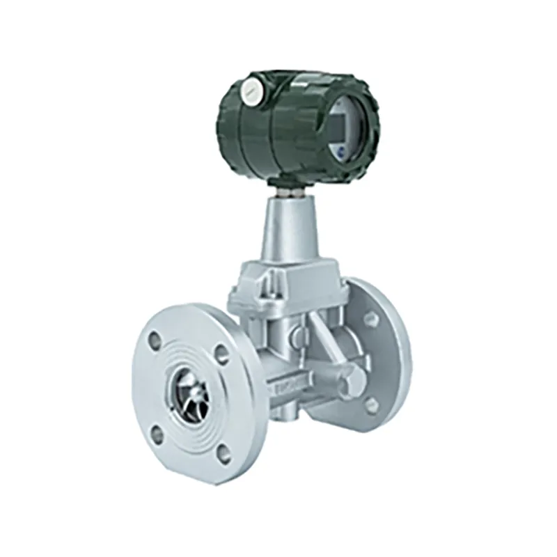 Вихревой расходомер с предварительной закруткой потока  (2)