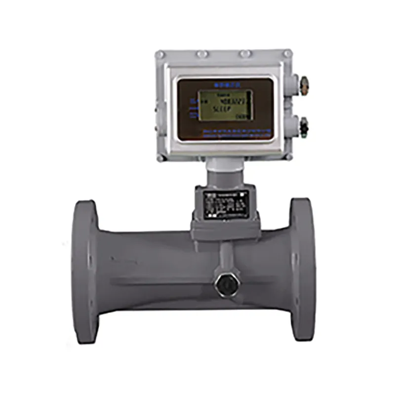 Вихревой расходомер с предварительной закруткой потока  (3)