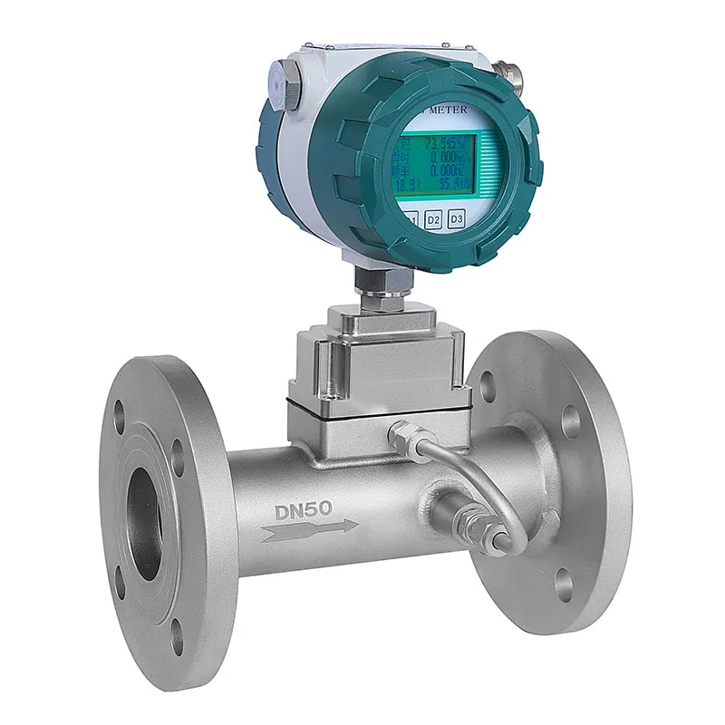 Вихревой расходомер с предварительной закруткой потока  (5)