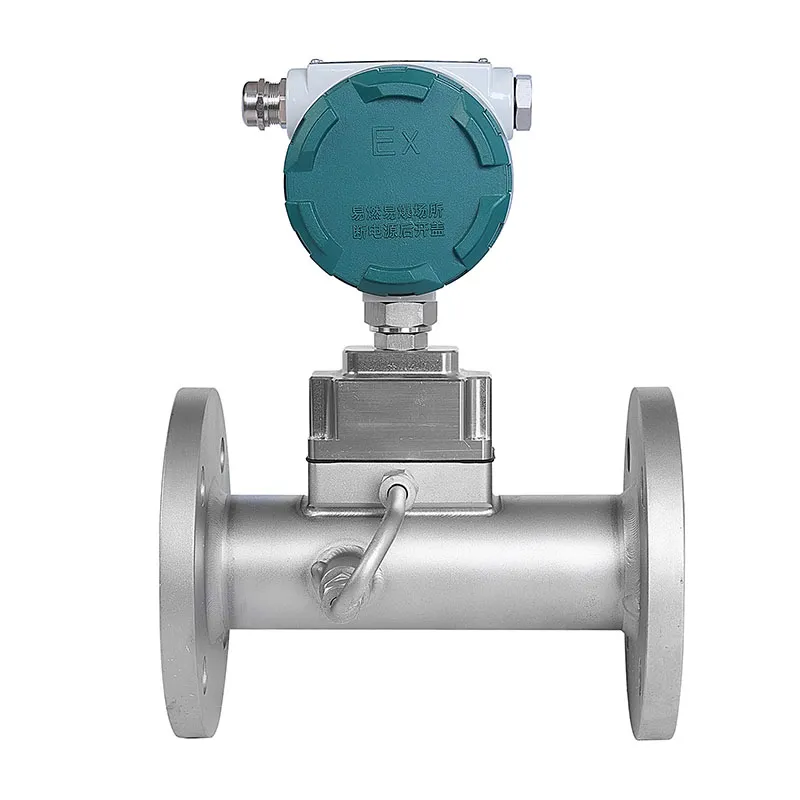 Вихревой расходомер с предварительной закруткой потока  (7)